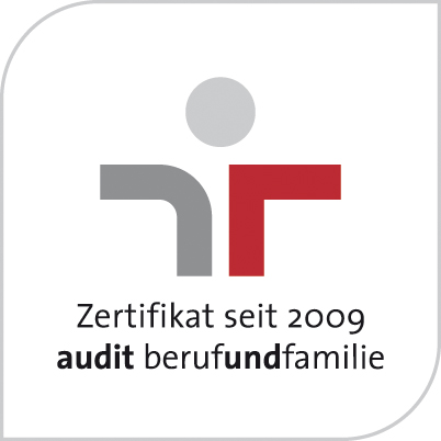 Zertifikat seit 2009 – Audit Beruf und Familie